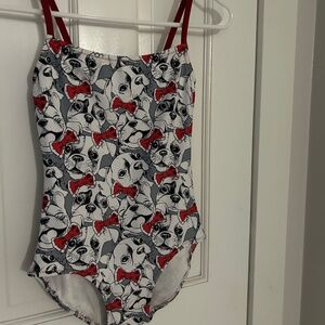 Chameleon Activewear French Bulldog Leotard/Swimsuit